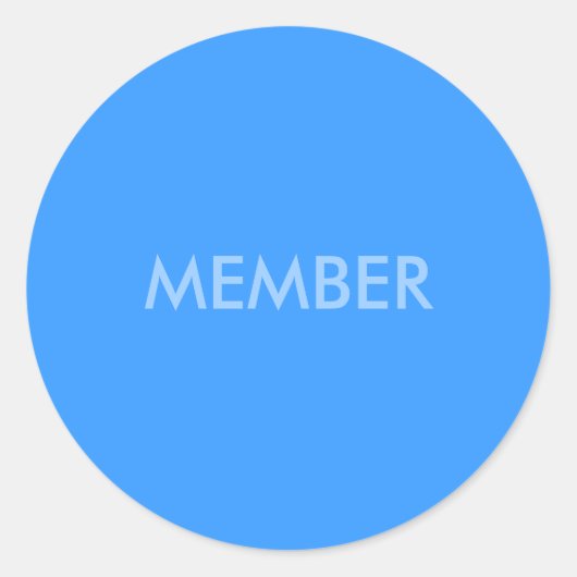 STICKER ROND MEMBRE (Devant)