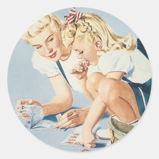 Sticker Rond Même un petit peu peut aider maintenant (Devant)