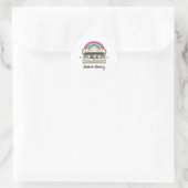 Sticker Rond Mémoire Rainbow (Sac)