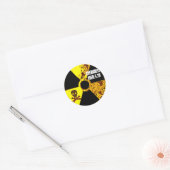 Sticker Rond Mémorial anti-nucléaire de Tchernobyl (Enveloppe)