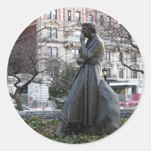 Sticker Rond Mémorial Eleanor Roosevelt
