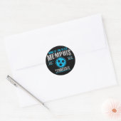 Sticker Rond Memphis (Enveloppe)