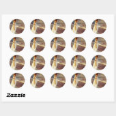 Sticker Rond Menina - Joaquin Sorolla (Feuille)