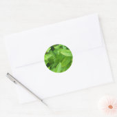 Sticker Rond Menthe (Enveloppe)