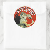 Sticker Rond Menthe (Sac)