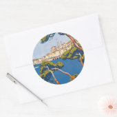 Sticker Rond Menton (Enveloppe)