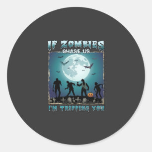 Sticker Rond Meow Am Cat Halloween Night Witch Pumpkin (2)_1