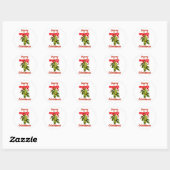 Sticker Rond merchristletoe (Feuille)