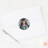 Sticker Rond Merci (Enveloppe)