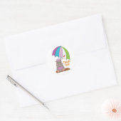 Sticker Rond Merci (Enveloppe)