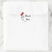 Sticker Rond Merci (Sac)