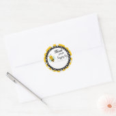 Sticker Rond Merci (Enveloppe)
