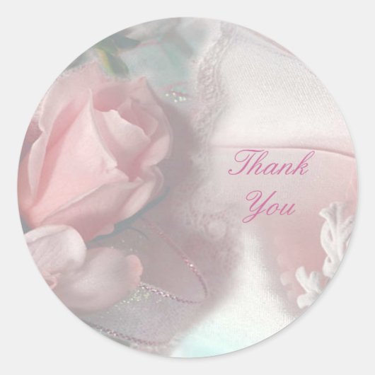 Sticker Rond Merci (Devant)