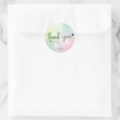 Sticker Rond Merci (Sac)