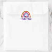 Sticker Rond Merci (Sac)