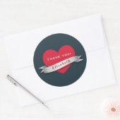 Sticker Rond Merci (Enveloppe)
