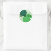 Sticker Rond Merci (Sac)