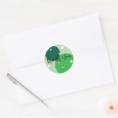 Sticker Rond Merci (Enveloppe)