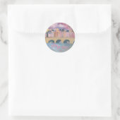 Sticker Rond Merci (Sac)