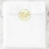 Sticker Rond Merci (Sac)