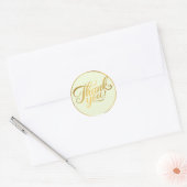 Sticker Rond Merci (Enveloppe)