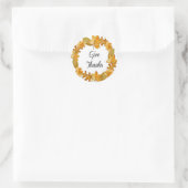 Sticker Rond Merci (Sac)