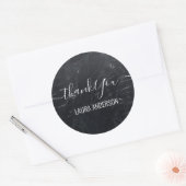 Sticker Rond Merci (Enveloppe)