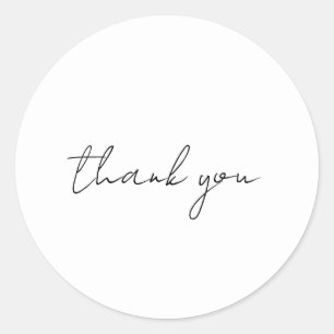 Sticker Rond Merci