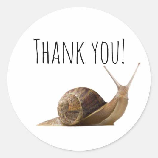 Sticker Rond Merci (Devant)