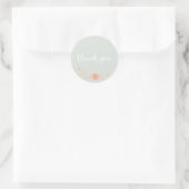 Sticker Rond merci (Sac)