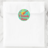 Sticker Rond Merci (Sac)