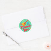 Sticker Rond Merci (Enveloppe)