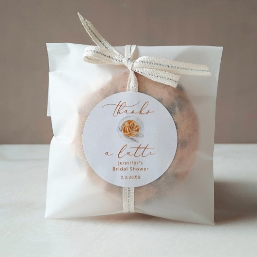 Sticker Rond Merci beaucoup pour la fête de mariage