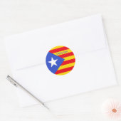 Sticker Rond Merci catalan (Enveloppe)