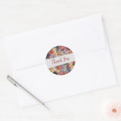 Sticker Rond merci chatter sitter (Enveloppe)