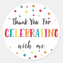 Merci d'avoir célébré avec moi Favor