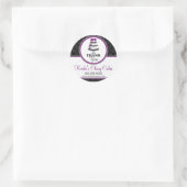 Sticker Rond Merci Gourmet Câteaux Boulangerie Cachets (Sac)