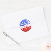 Sticker Rond Merci Joe Biden (Enveloppe)