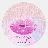 Merci Nom Sweet16e Lèvres holographiques rose nupt