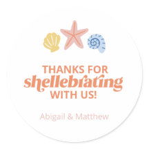 Merci pour la célébration des coquillages étoiles 