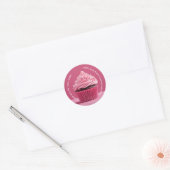 Sticker Rond Merci pour votre commande cupcake (Enveloppe)