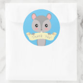 Sticker Rond Merci Squirel (Sac)