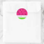 Sticker Rond Merci Watermelon (Sac)
