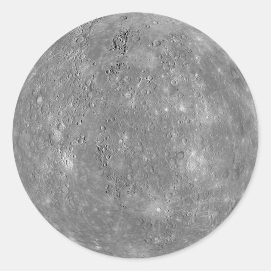 Sticker Rond Mercure (Devant)