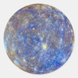 Sticker Rond Mercure