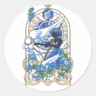 Sticker Rond Mercury Neo Aqua Rhapsodie