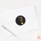 Sticker Rond Mère Afrique (Enveloppe)