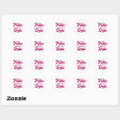 Sticker Rond Mère De La Plus Belle Mariée1 (Feuille)