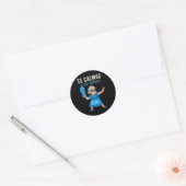 Sticker Rond Mère espagnole mexicaine drôle (Enveloppe)