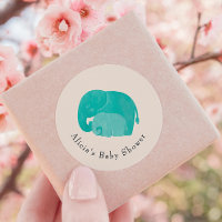 Mère et veau Eléphant Baby shower Favoriser